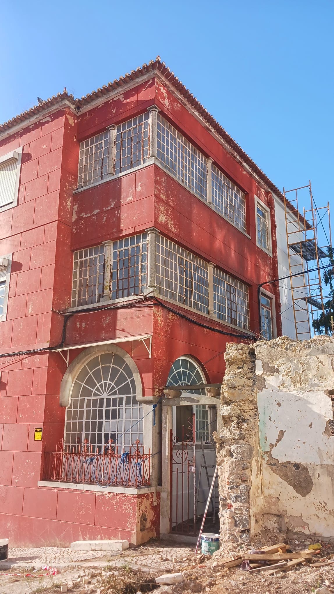 Obra de remodelação VH